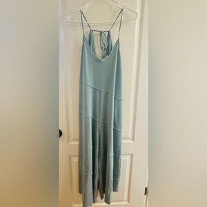 Ces Femme Blue Maxi jumpsuit.  Sz - M